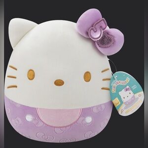 Nwt Sanrio  8" Hello Kitty - 50th Anniversary Bows Hello Kitty